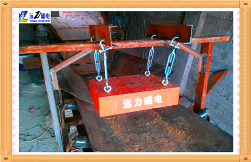 廣東懸掛式永磁除鐵器的制作方法