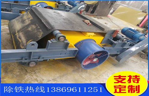 崗冷電磁除鐵器，重慶風(fēng)冷帶式電磁除鐵器_選型_重慶風(fēng)冷帶式電磁除鐵器工作原理_價格