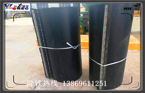 皮帶式自卸永磁除鐵器，廣東皮帶式自卸永磁除鐵器_廣東皮帶式自卸永磁除鐵器皮帶原因及如何調(diào)_刮板價(jià)格 