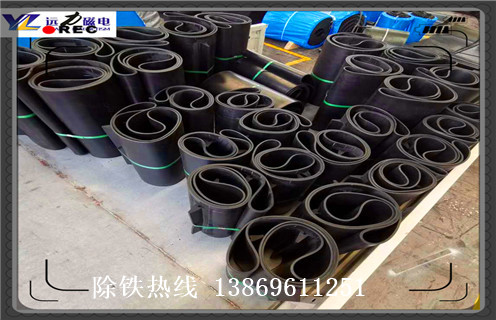 皮帶式除鐵器，天津皮帶式除鐵器_浙江除鐵器皮帶損壞原因不卸料怎么回事，如何清理及接線 