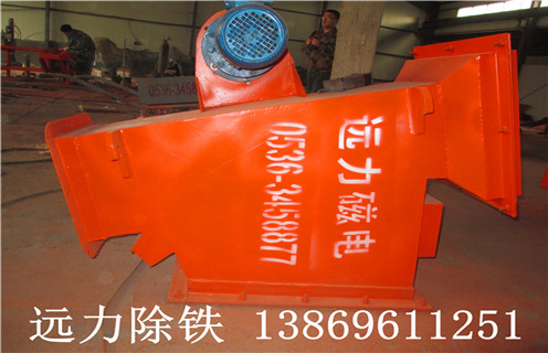 管道式永磁除鐵器，吉林管道式永磁除鐵器_遠(yuǎn)力吉林管道式永磁除鐵器12000高斯_可定制工作原理_安裝示意圖