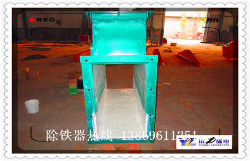 管道除鐵器，山西管道除鐵器廠家_遠(yuǎn)力山西管道除鐵器廠家應(yīng)用安裝示意圖型12000高斯_可定制工作原理 
