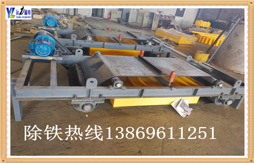 電磁自卸除鐵器，遼寧電磁自卸式除鐵器技術參數工作視頻_國家標準_遼寧電磁自卸式除鐵器技術參數訂做配電箱型號