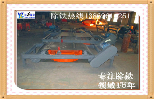 自卸式電磁除鐵器，吉林自卸式電磁除鐵器配件_吉林自卸式電磁除鐵器配件價格保養(yǎng)廠家配件_型號及工作視頻