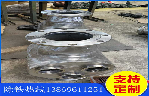 漿料管道除鐵器，浙江鋰電池漿料管道除鐵器_遠力浙江鋰電池漿料管道除鐵器用途現(xiàn)貨參數(shù)表可定制工作原理_安裝示意圖 