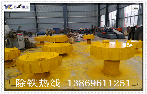 自卸式電磁除鐵器，廣東自卸式電磁除鐵器_規(guī)格型號(hào)_廣東自卸式電磁除鐵器安裝效果適用范圍的工作原理