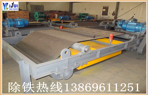 自卸式永磁除鐵器，山西貴州自卸式永磁除鐵器_專用永磁自卸式除鐵器價(jià)格_山西貴州自卸式永磁除鐵器工作原理生產(chǎn)廠家