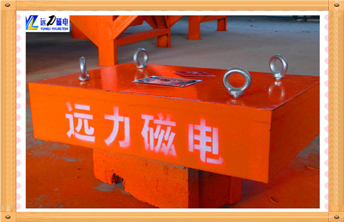 永磁式除鐵器，山西式永磁除鐵器_內(nèi)部磁塊安裝方法_山西式永磁除鐵器圖定制供應型號價格